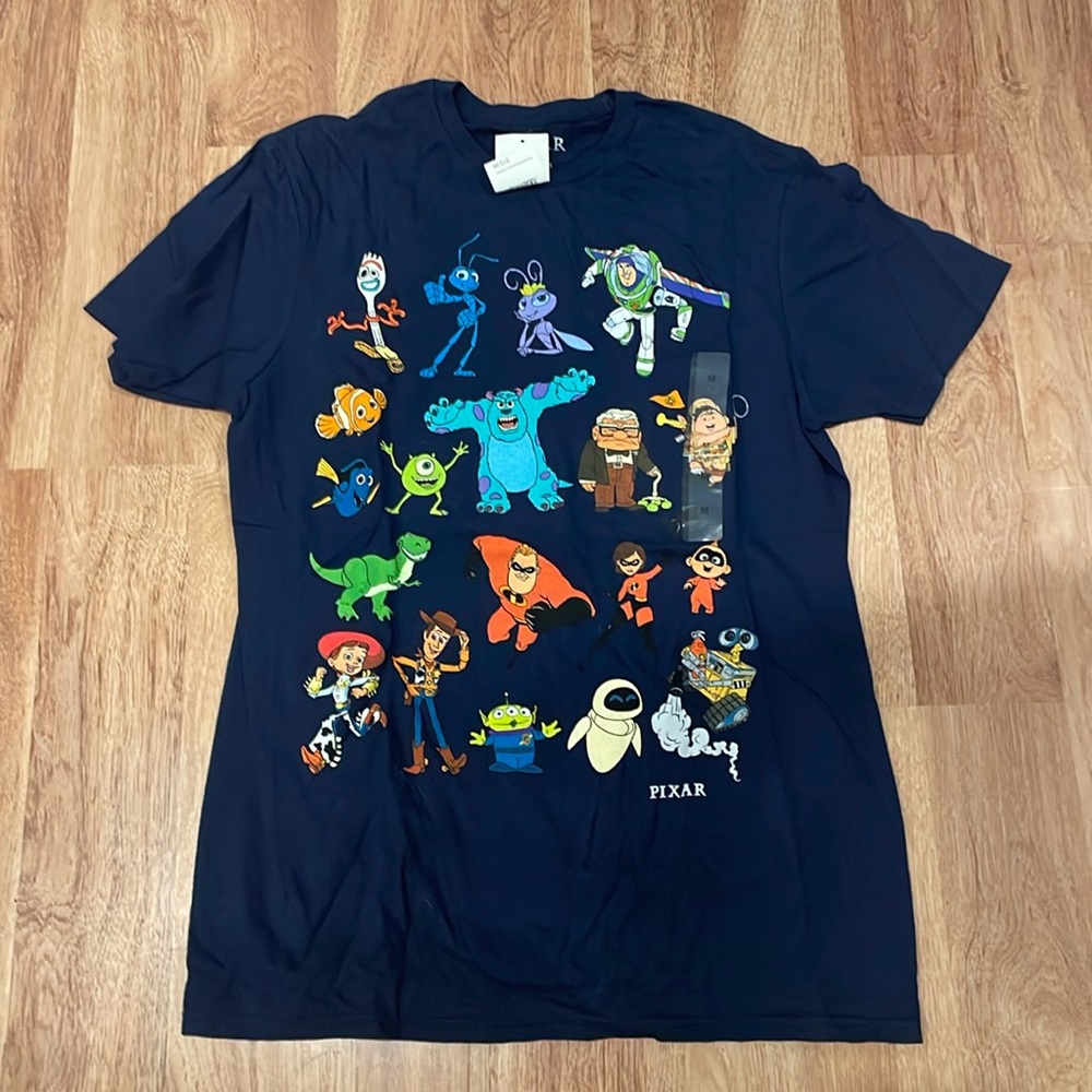 Disney Pixar Shirts Medium BNWT